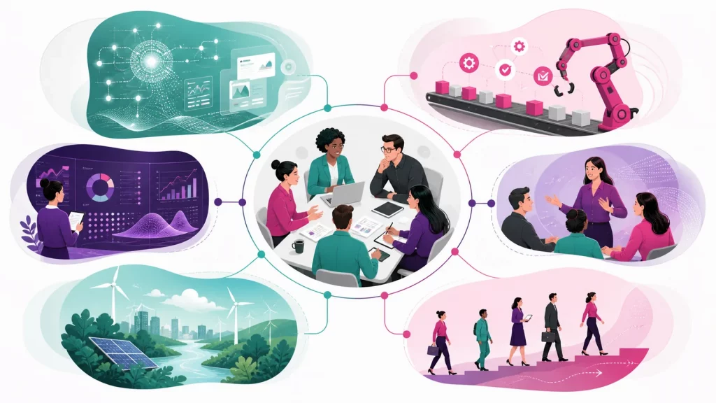 Les six grandes transformations qui redessinent les compétences professionnelles